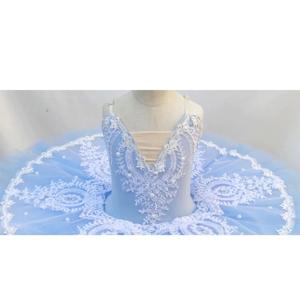 Wolff Fording & Company Blue Ballet cheapest Dress Size Medium Child Rhinestones Tutu