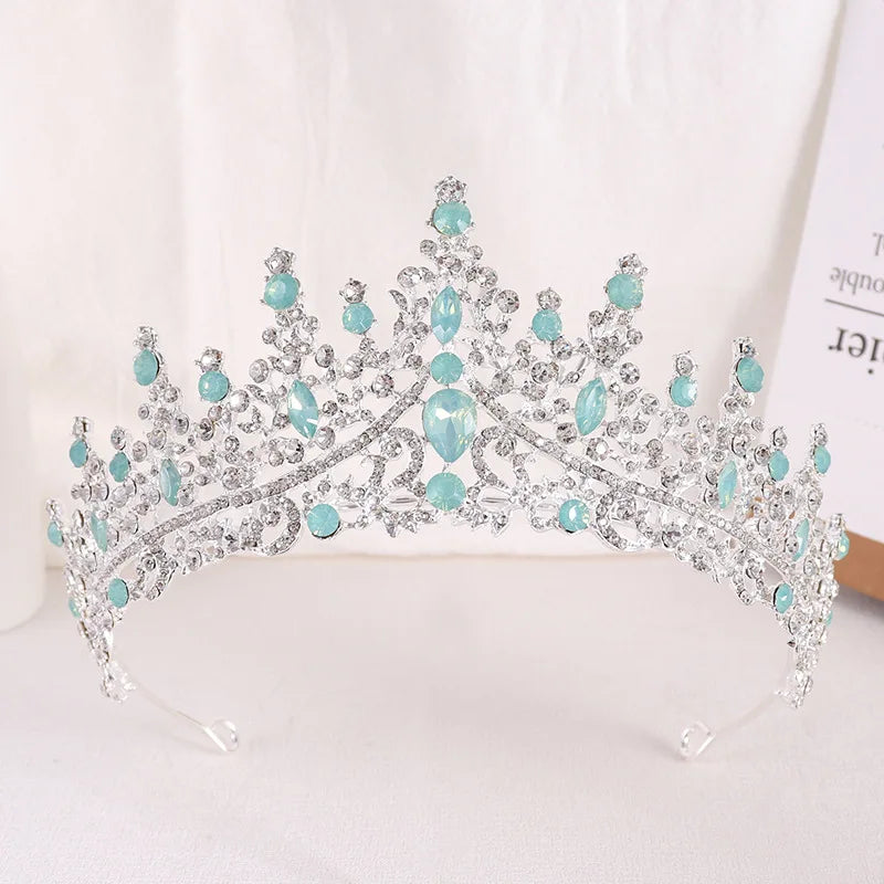 Tiara, Swarovski Tiara, Flower Tiara - Bridesmaids Hair Accessory, Wedding Accessories, Bridal newest Accessories, Prom Hair Accessory, Prom Tiara