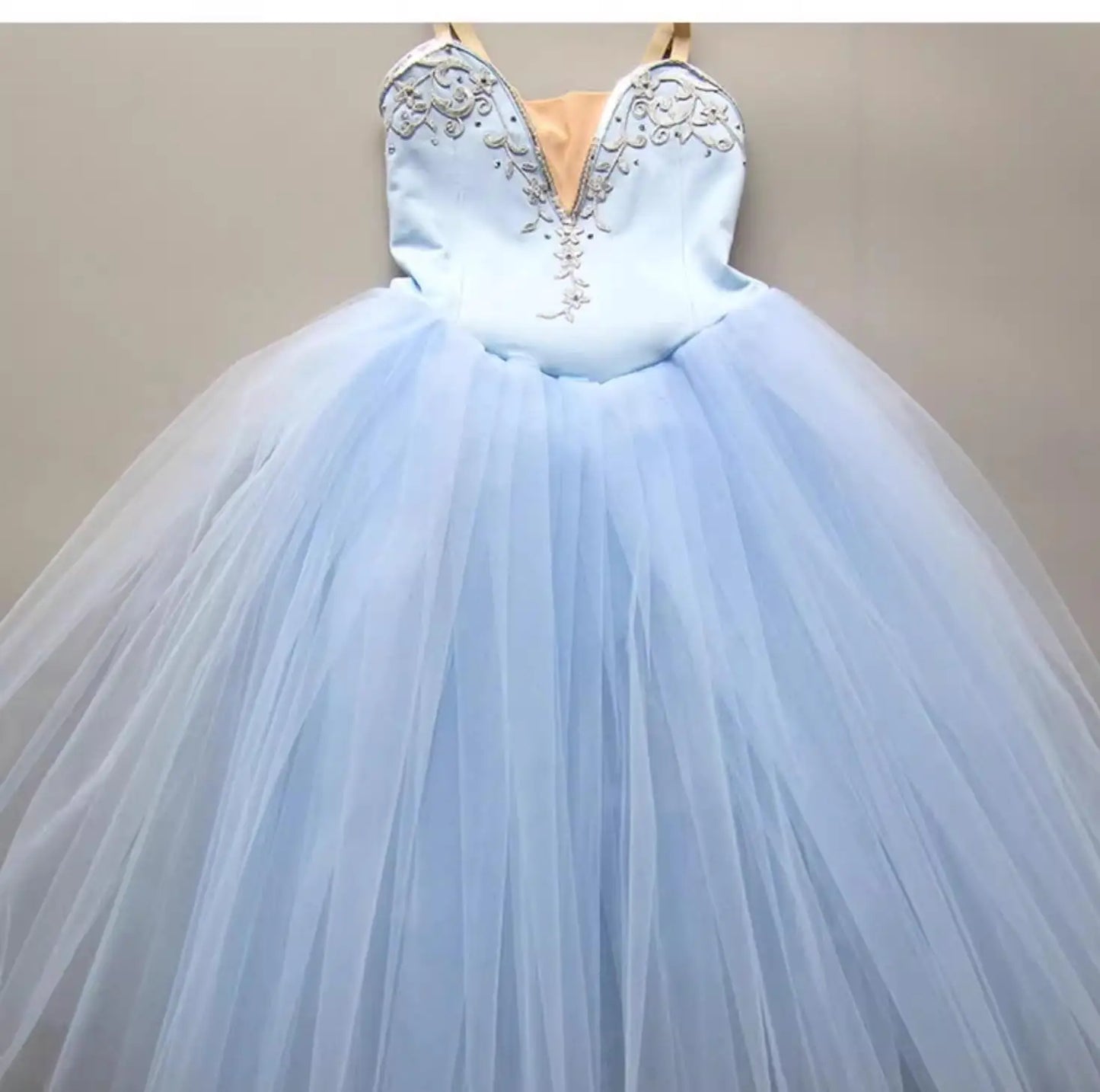 Ballet Dress White Girls Tutu Ballet Long Skirt Ballerina Dance Performance Costume