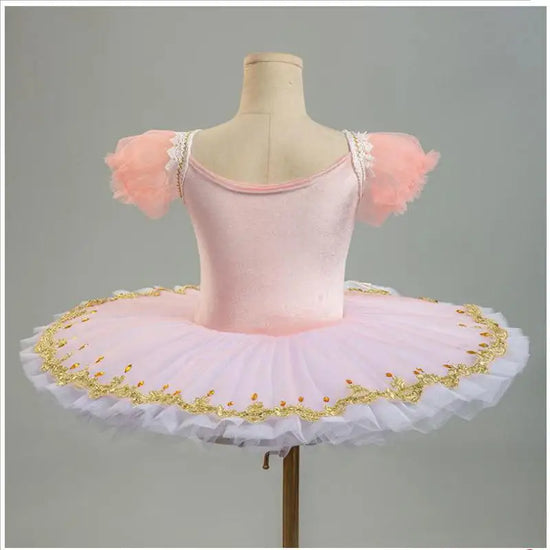 Professional Ballet Tutu Dress For Girls Performance Ballerina Costume