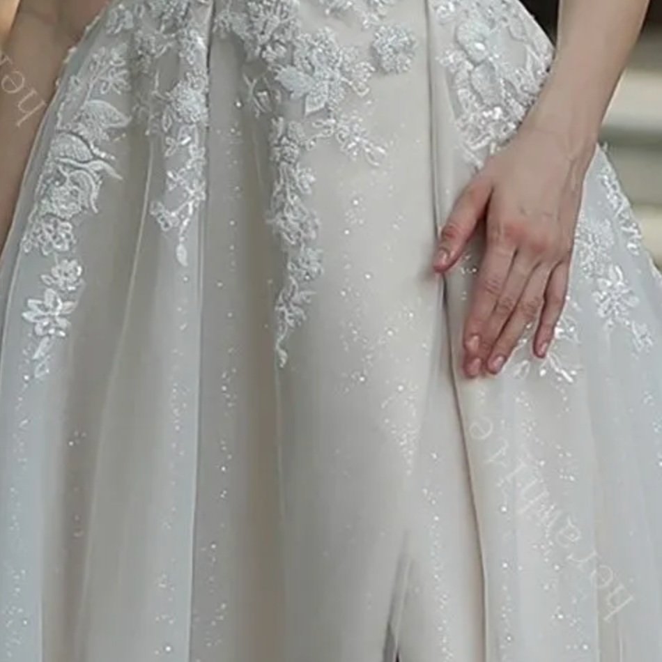 Wedding Dress Tulle Off The Shoulder Lace Ball Gown