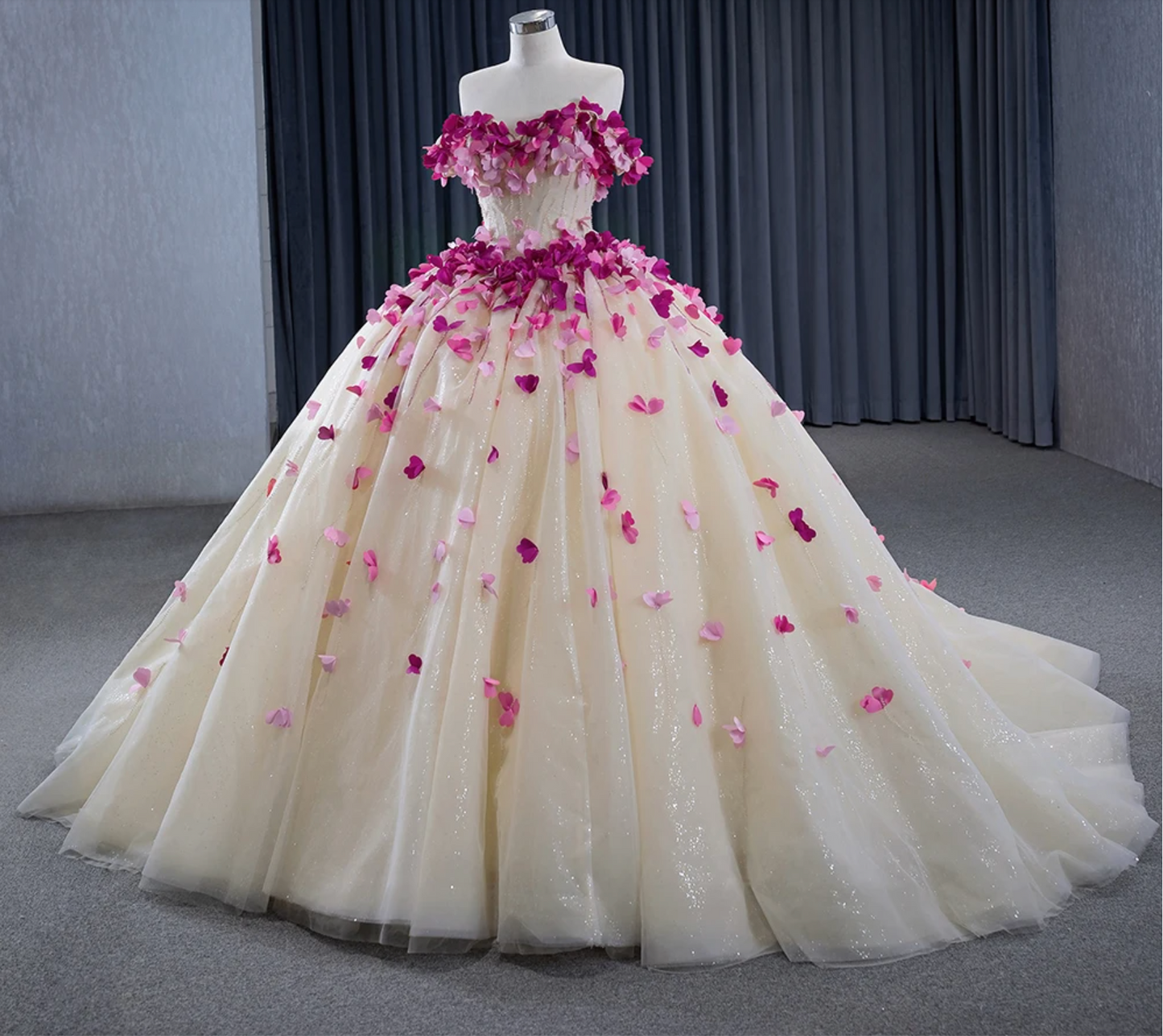 Quinceanera Dress Organza Ball Gown