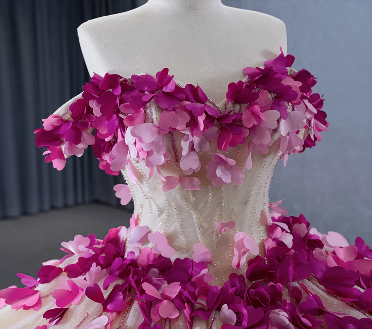 Quinceanera Dress Organza Ball Gown
