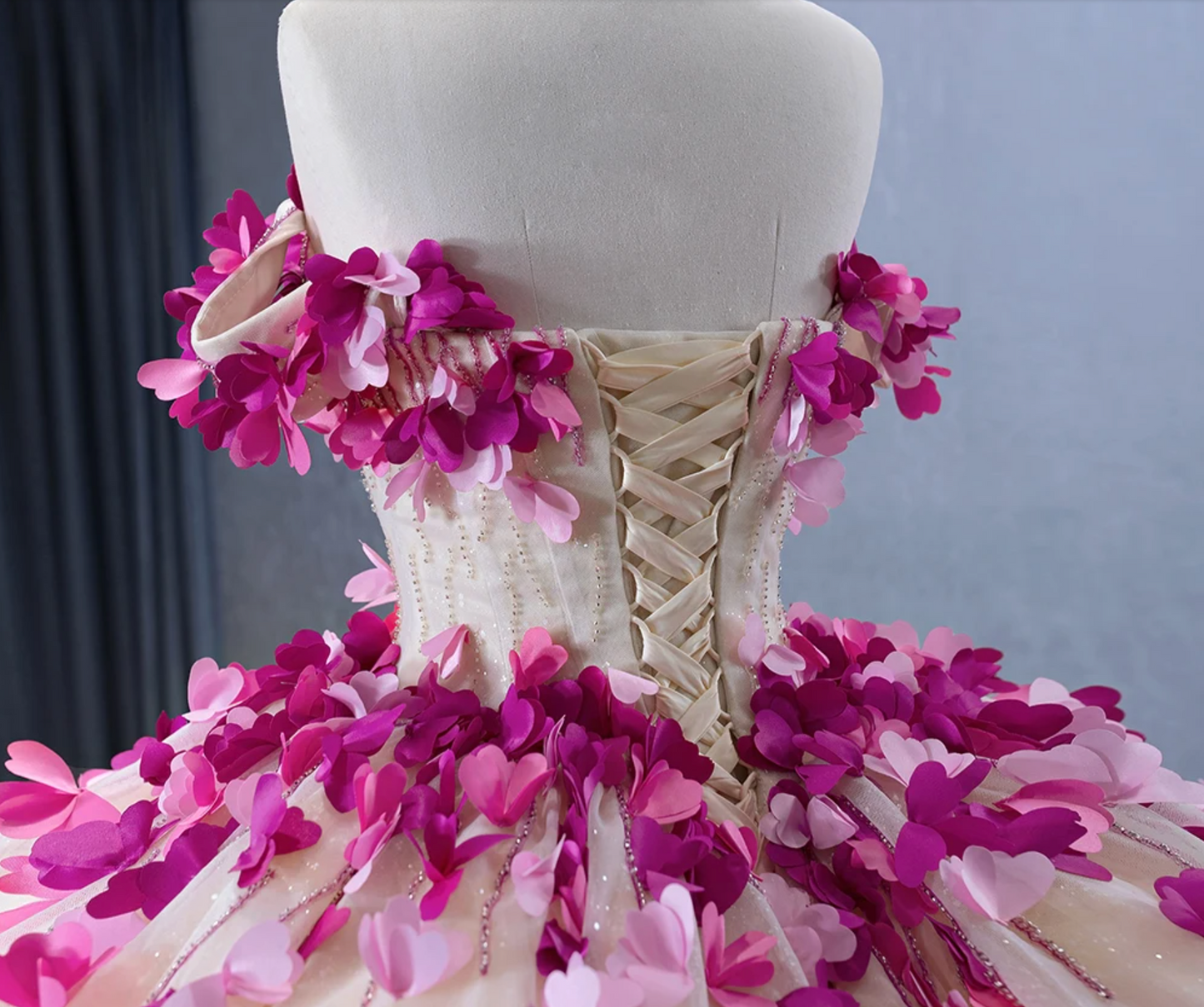Quinceanera Dress Organza Ball Gown