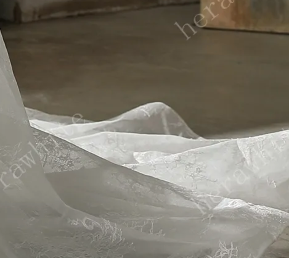 Floral Lace Wedding Dress Detachable Puff Sleeves A Line Bridal Gown,  turn heads in this soft luxe bridal look. A strapless sweetheart neckline features a dramati