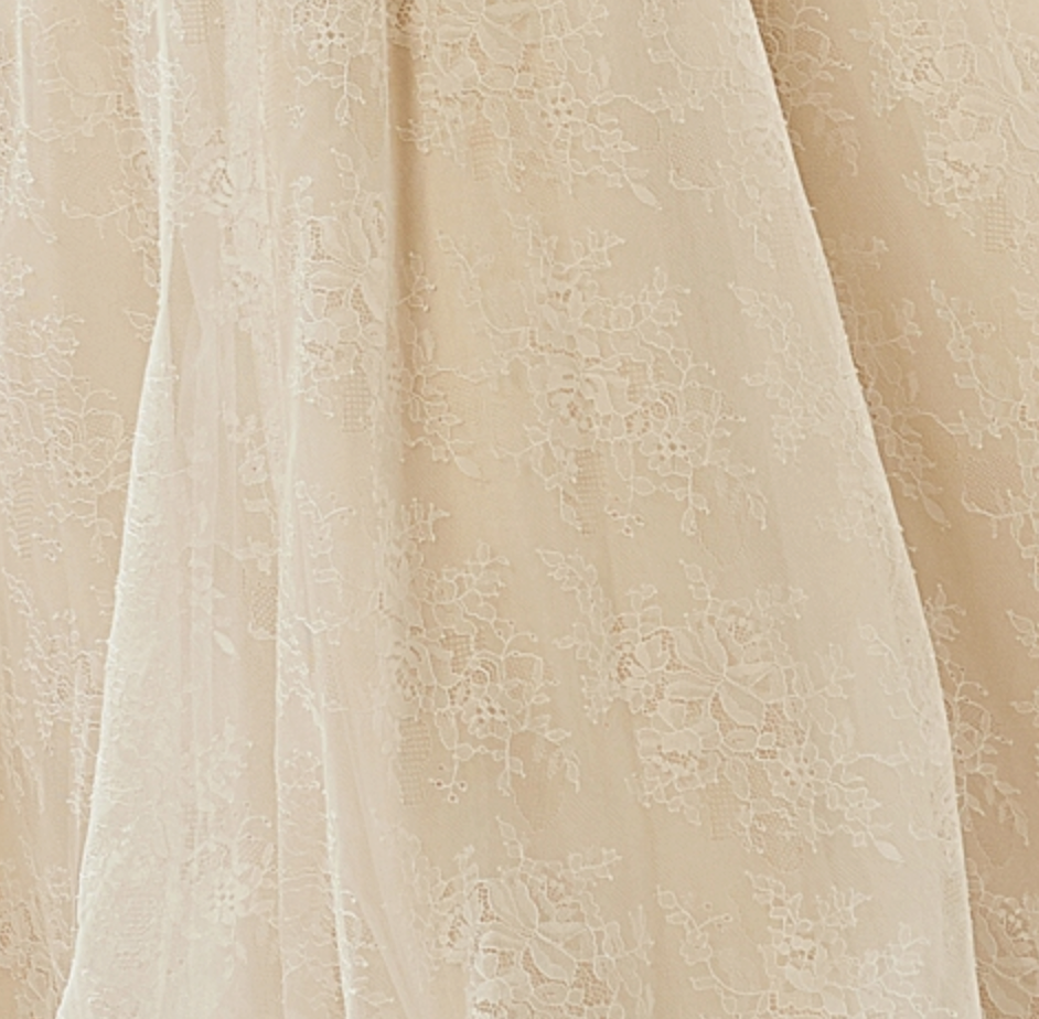 Wedding Dress Illusion Halter Neckline Lace Bridal Gown