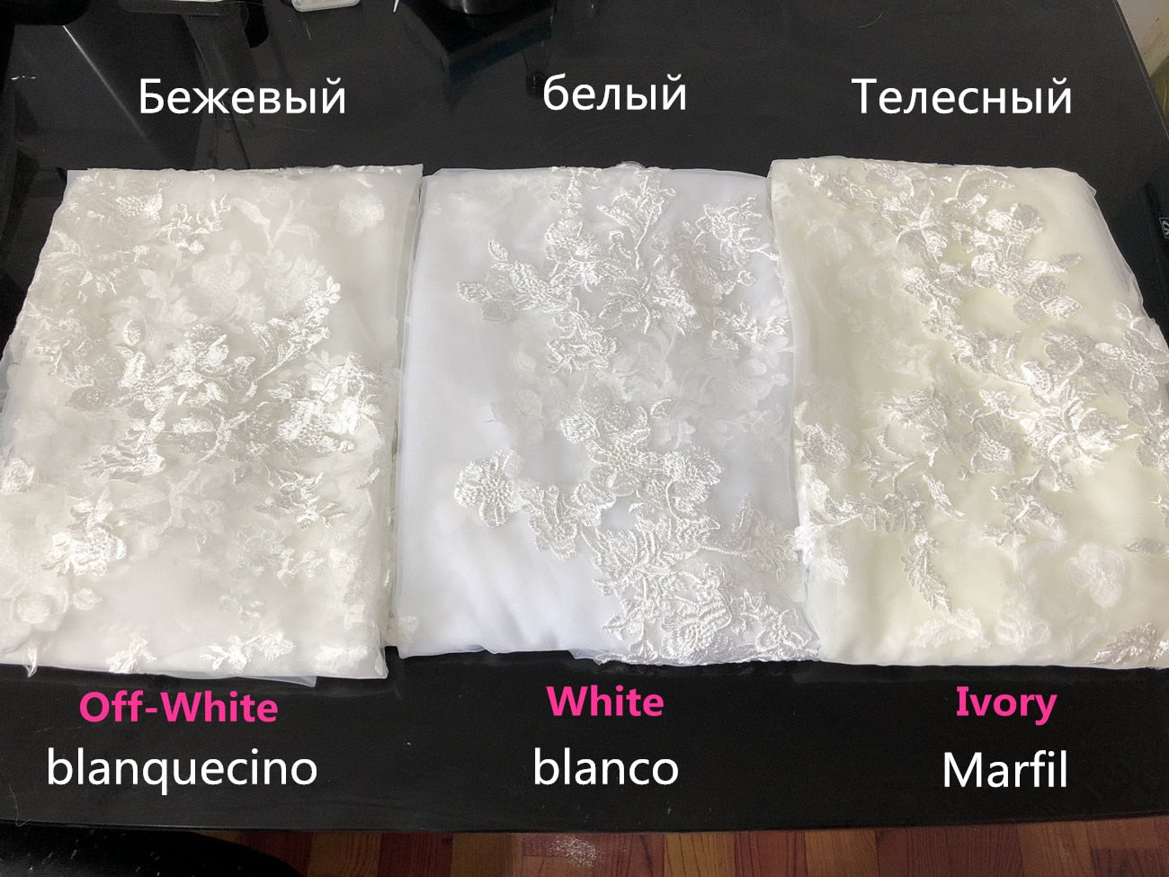 Long Cathedral Wedding Veil Bling Lace Edge Sequins Beads Crystal 3 4 5 Meters - TulleLux Bridal Crowns &  Accessories