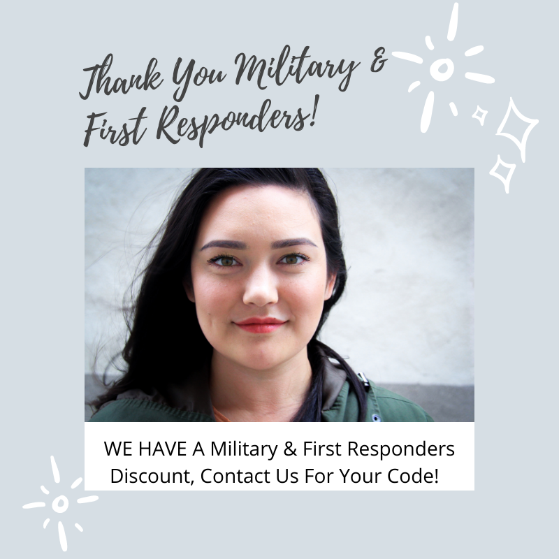 Military & First Responder Brides Discounts