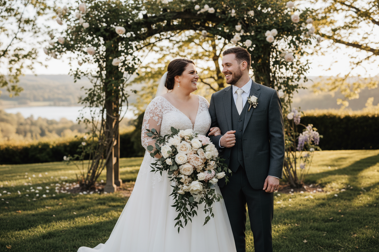 blog post How to choose the best plus size wedding gown