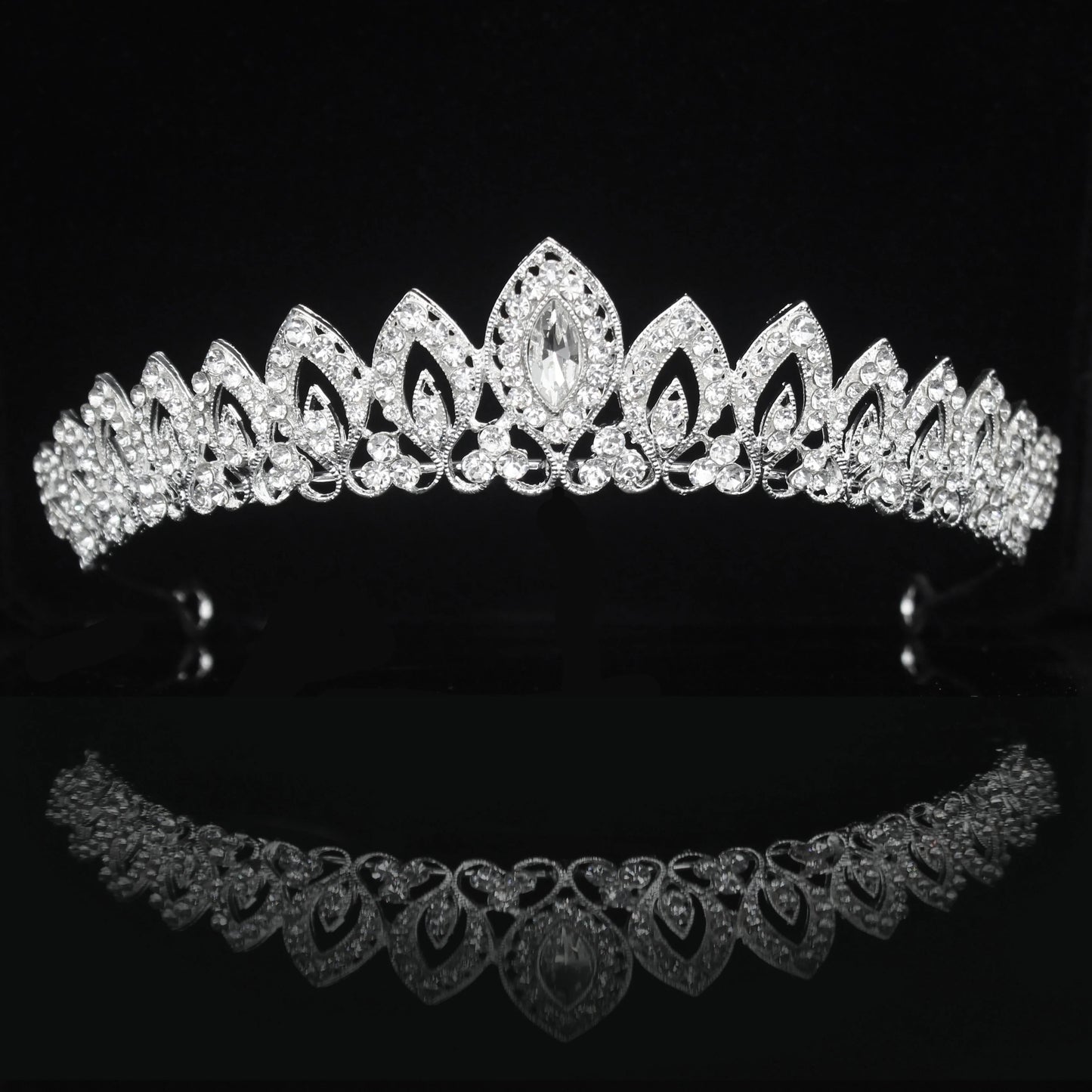 Gorgeous Crystal Bridal Birthday Party Tiara Crown Hair Accessory