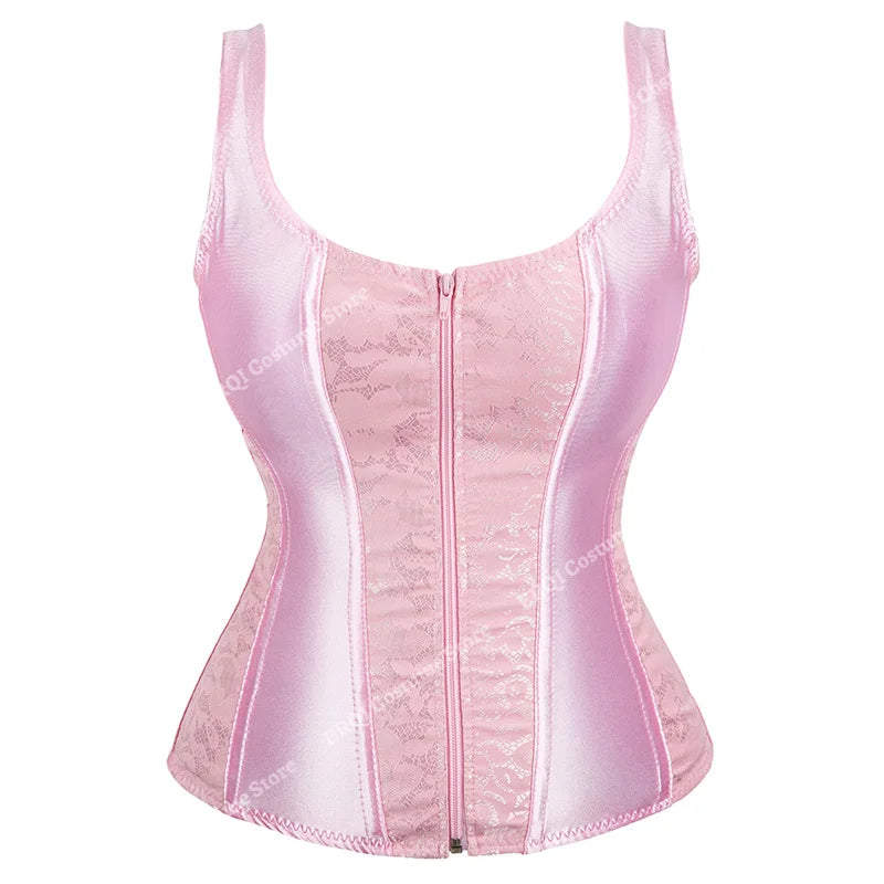 
                      
                        Steampunk Corset with Cup Lingerie Bustier Plus Size
                      
                    