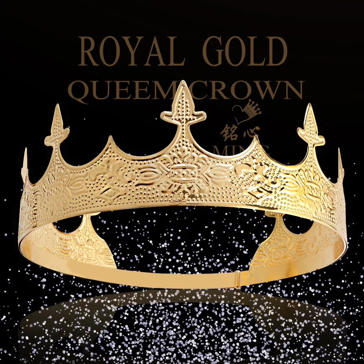 Vintage Royal King Crown For Men Round Metal Costume Crown – TulleLux  Bridal Crowns & Accessories