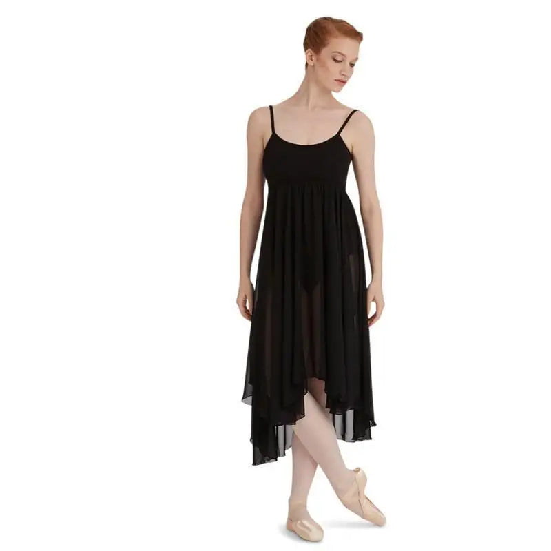 
                      
                        Women Lyrical Chiffon Ballet Dress Adult Contemporary Leotard Ballerina
                      
                    