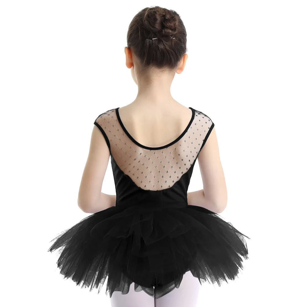 
                      
                        Girls Ballet Dress Stretch U-shaped Back Ballet Dance Gymnastics Leotard Tutu
                      
                    