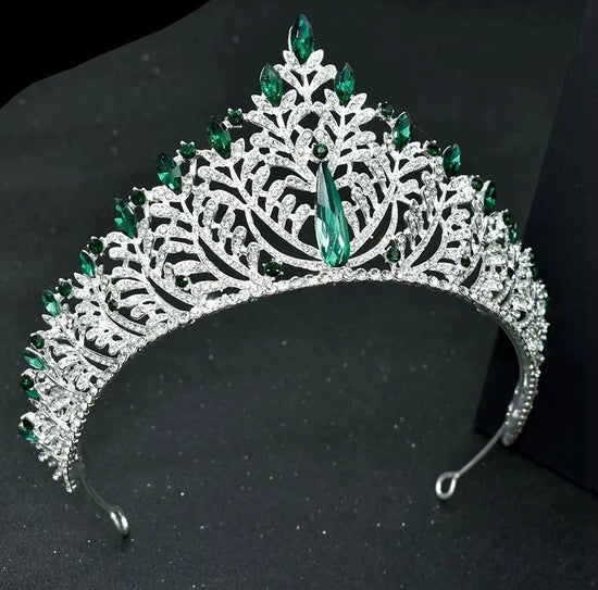 Rhinestone Crystal Bridal Pageant Party Tiara Crown Fashion Hair Accessory