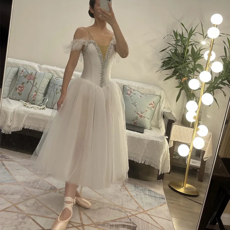 White tutu wedding on sale dress