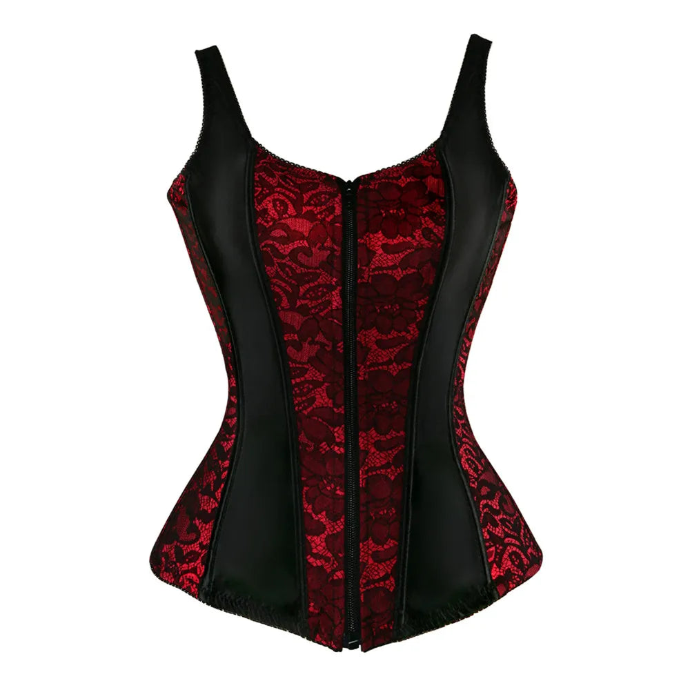 
                      
                        Steampunk Corset with Cup Lingerie Bustier Plus Size
                      
                    
