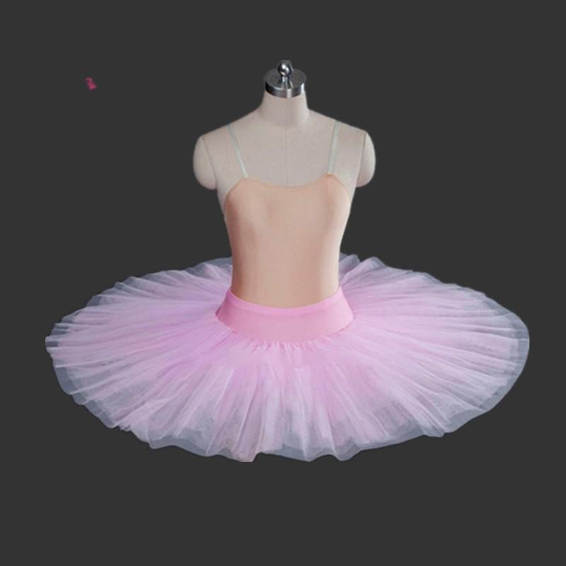 
                      
                        Professional Ballet Girls Practice  Pancake Tutu Skirts 6 Layers
                      
                    