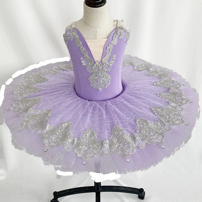 
                      
                        Professional Ballerina Ballet Tutu Dress For Girls Pancake  Dance Costume
                      
                    