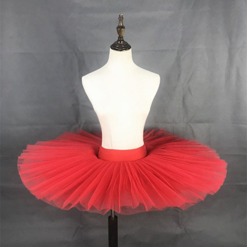 
                      
                        Professional Ballet Girls Practice  Pancake Tutu Skirts 6 Layers
                      
                    