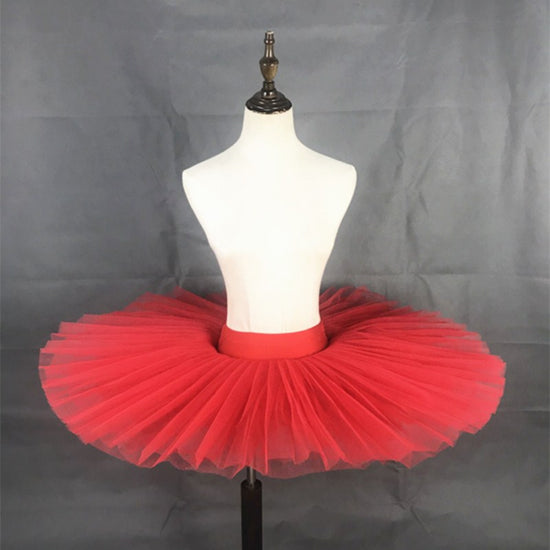 Load image into Gallery viewer, Professional Ballet Girls Practice  Pancake Tutu Skirts 6 Layers
