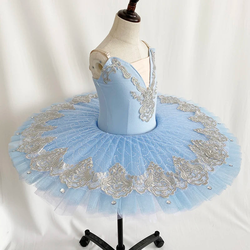 
                      
                        Professional Ballerina Ballet Tutu Dress For Girls Pancake  Dance Costume
                      
                    