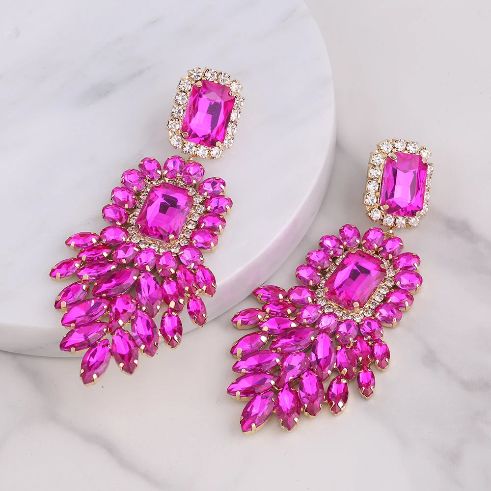 
                      
                        Fashion Crystal Dangle Earrings For Women
                      
                    