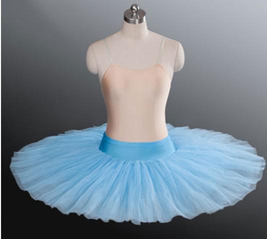 Load image into Gallery viewer, Professional Ballet Girls Practice  Pancake Tutu Skirts 6 Layers
