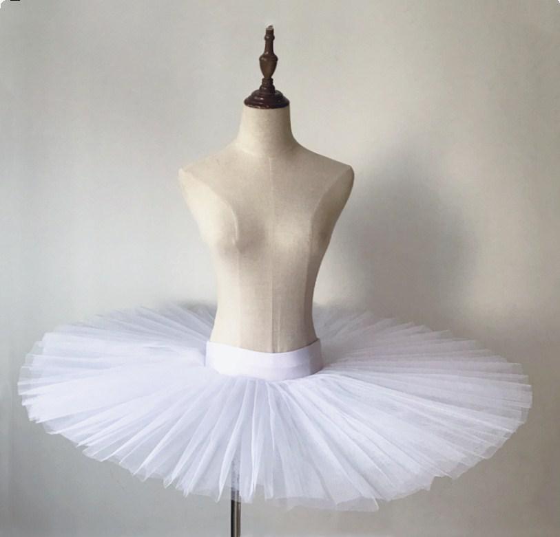 
                      
                        Professional Ballet Girls Practice  Pancake Tutu Skirts 6 Layers
                      
                    