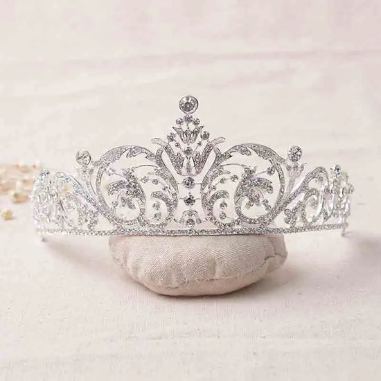 Princess Pageant Prom Party Rhinestone Tiara Crown Hair Accessory