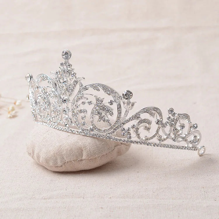 Princess Pageant Prom Party Rhinestone Tiara Crown Hair Accessory