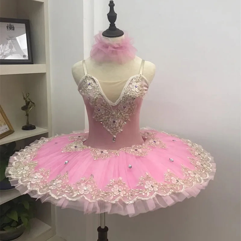 Professional Ballet Tutu  Girls  Ballerina Performance Costume