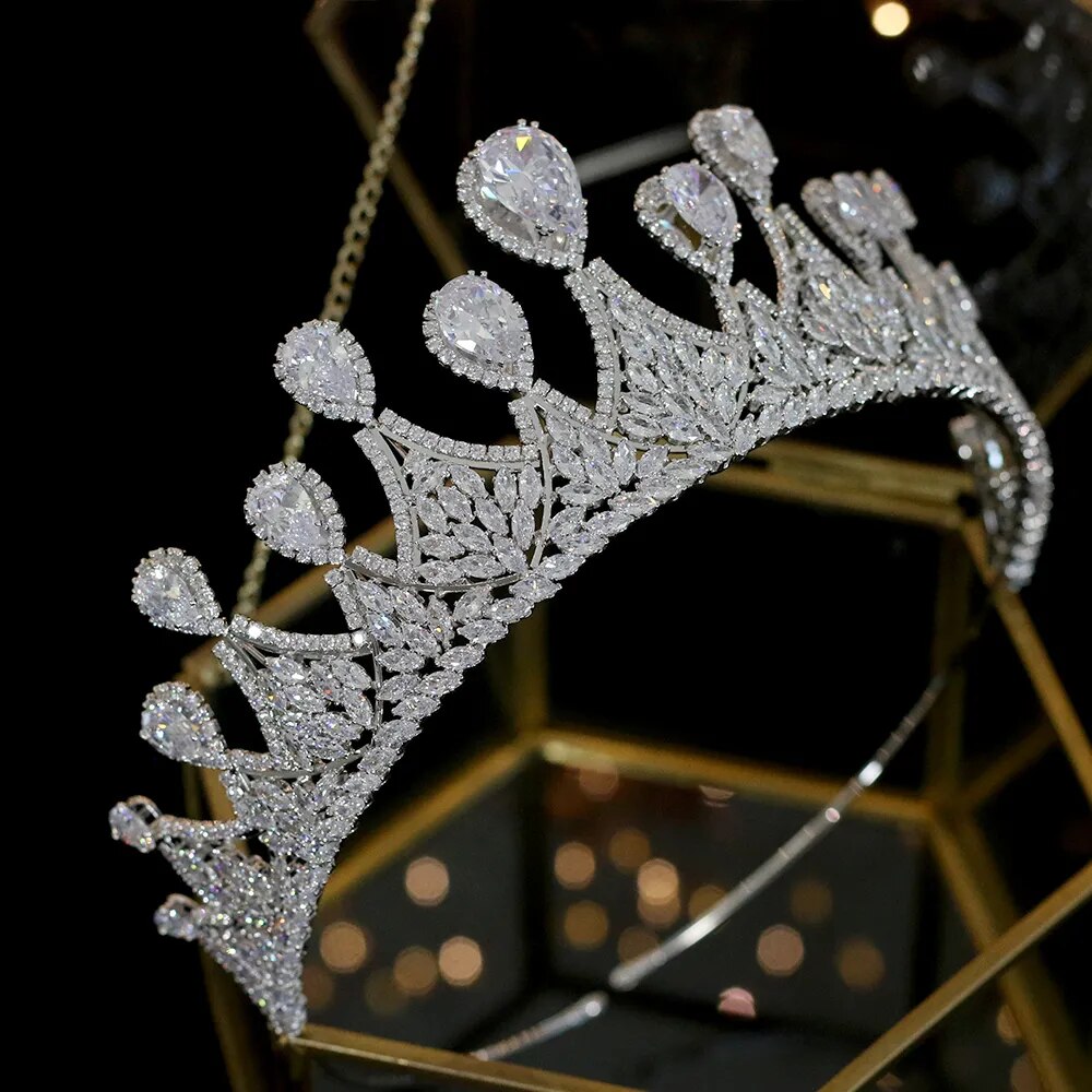 Crystal Tiara Crowns | TulleLux Bridal Crown and Accessories – TulleLux ...