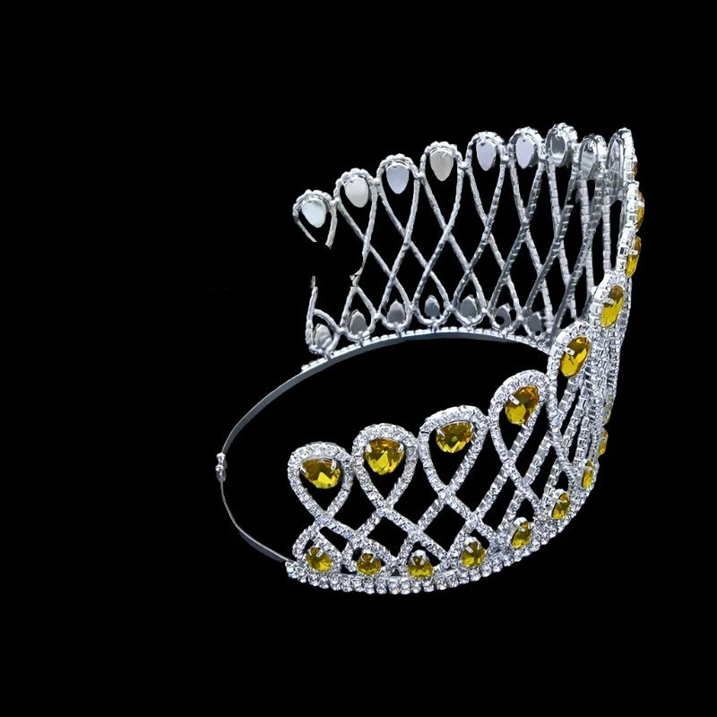 
                      
                        Austrian Rhinestones Crystal Pageant Crowns Tiara
                      
                    