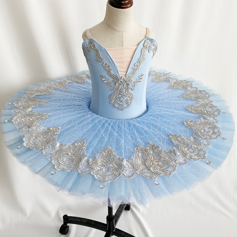 
                      
                        Professional Ballerina Ballet Tutu Dress For Girls Pancake  Dance Costume
                      
                    