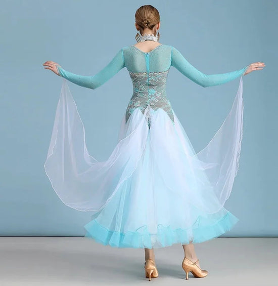 Ballroom Dance Competition Dress Waltz Dresses  For Women