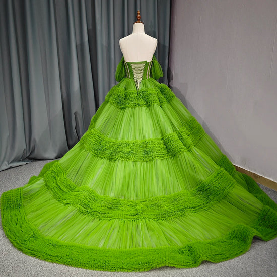 Green Quinceanera Dress