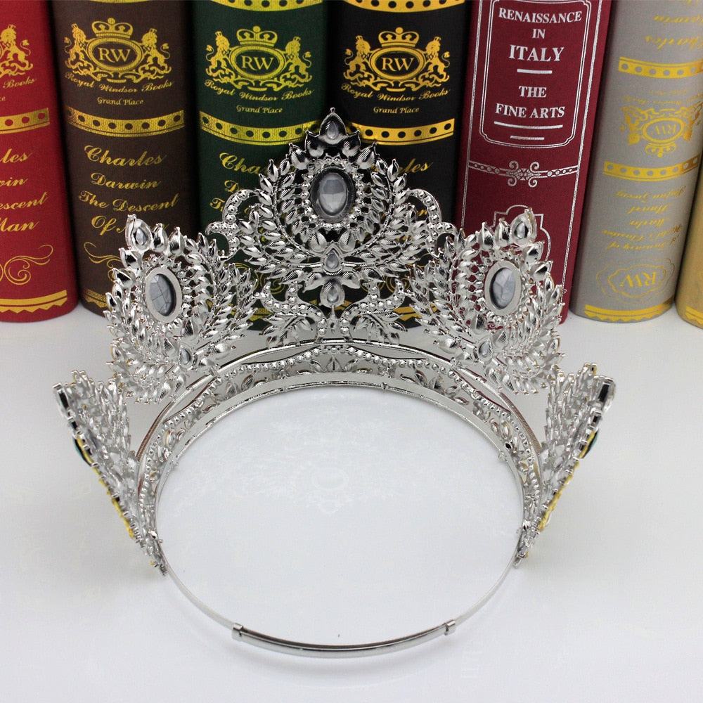 
                      
                        European Pageant Crystal Round Tiaras Crystal Beauty Pageant Accessories
                      
                    