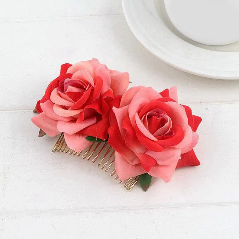 
                      
                        Flamenco Flowers For Hair DIY Headdress For Bridal Hair Clip Accessories
                      
                    