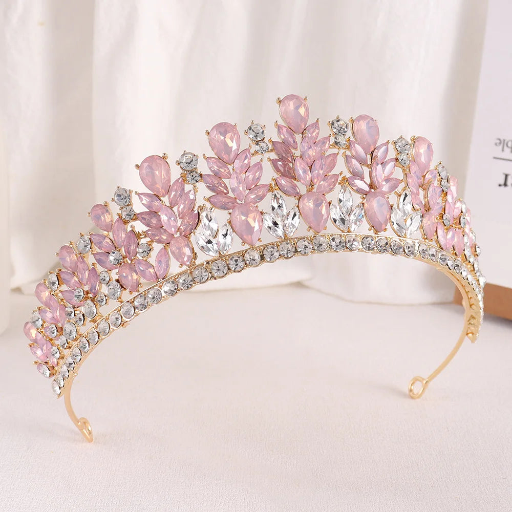 
                      
                        Rhinestone Crystal Hair Jewelry Accessories Tiara Party Crowns
                      
                    