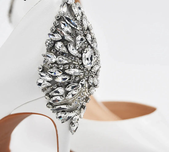 73 Gorgeous Jeweled Wedding Shoes To Get Inspired - Weddingomania