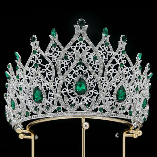 Shop Rhinestone Pageant Crowns & Tiara – TulleLux Bridal Crowns ...