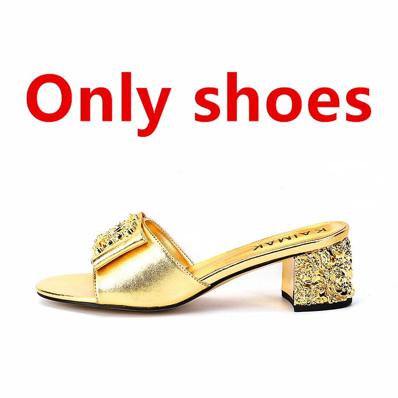 
                      
                        Italian Fashion Slippers Summer Women High Heel Party Shoes
                      
                    