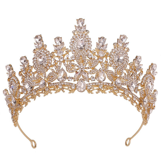 Royal Bridal Wedding Pageant Crown Princess Tiaras Hair Accessories
