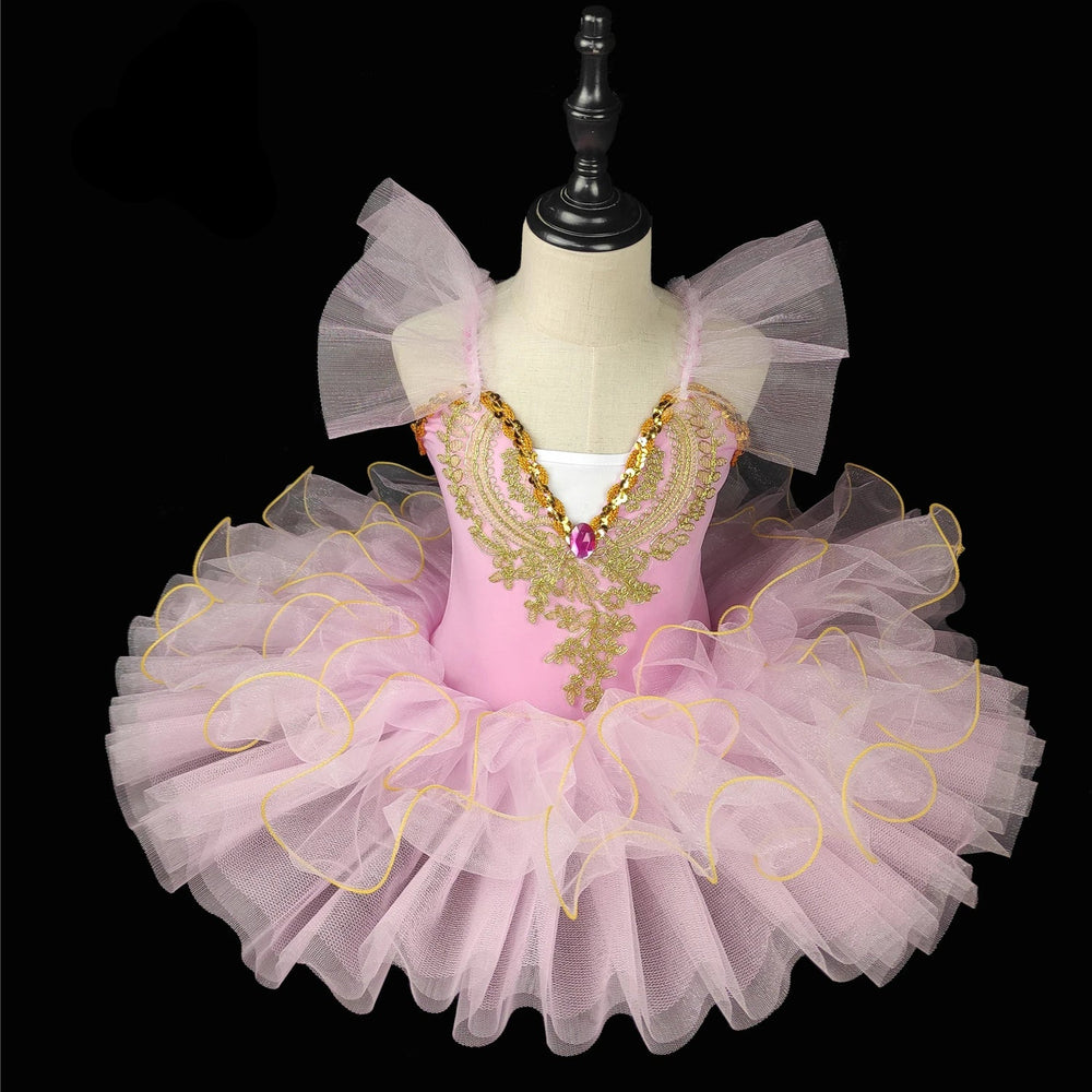 
                      
                        Professional Girls Ballerina Dance Pancake Tutu Ballet Costume
                      
                    