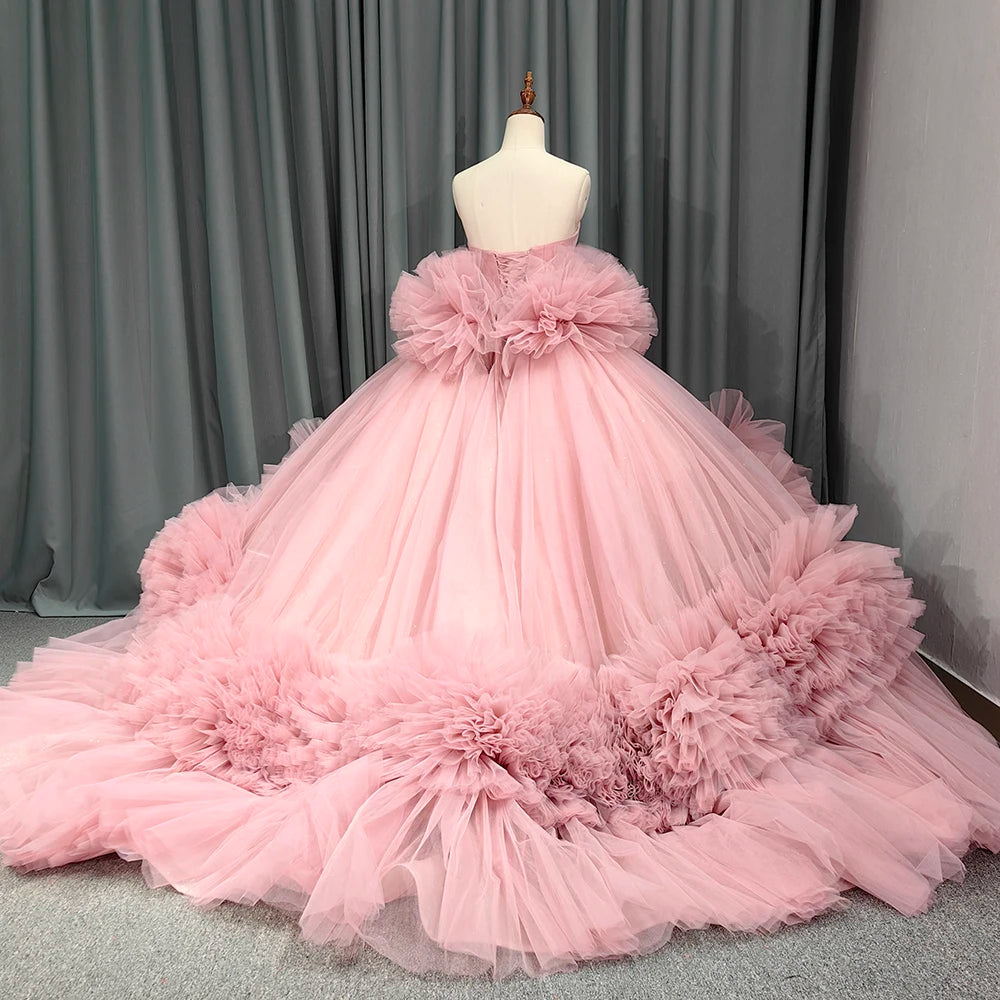 Classic Pink Quinceanera Dress