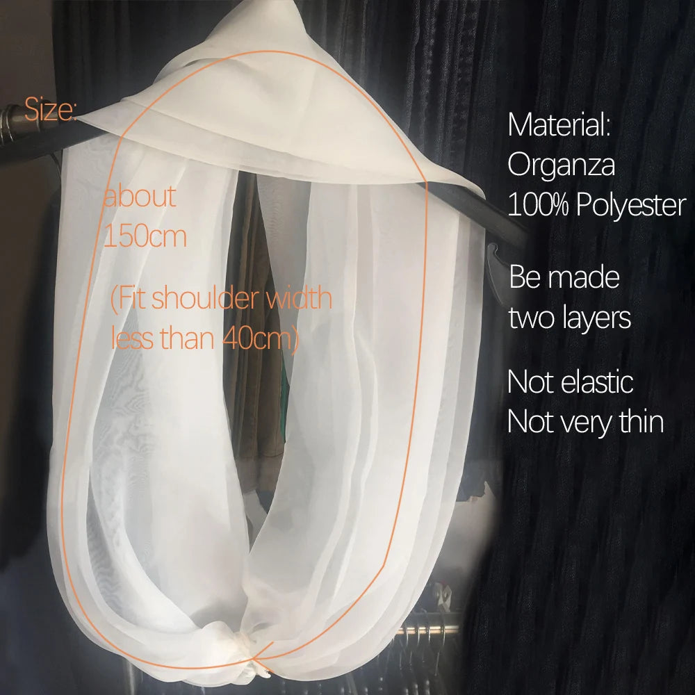 Organza Bridal Shoulder Wrap Shawl Wedding Shrug Accessory, elevate your bridal ensemble with this versatile organza wrap