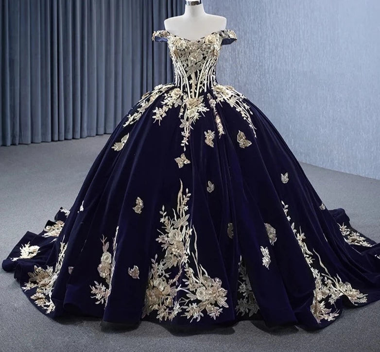 Quinceañera Dress with Embroidery