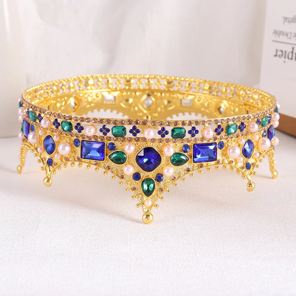 
                      
                        Full Round Royal Crown Party Hair Accessories
                      
                    