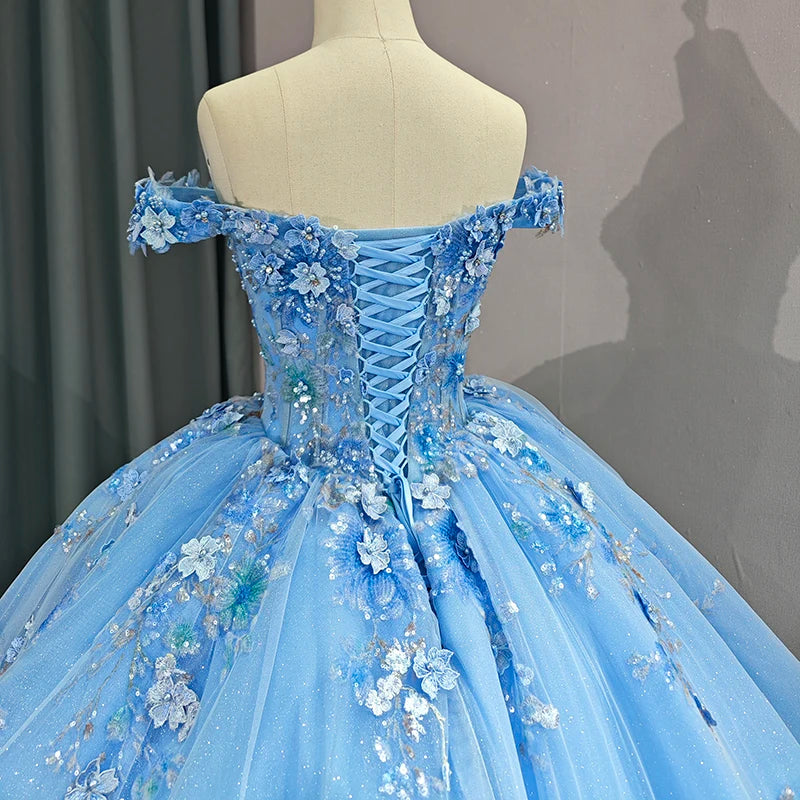 
                      
                        Blue Quinceañera Dress
                      
                    